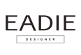 Black text reading 'EADIE' with 'DESIGNER' inside a thin rectangular border below, on a plain white background.